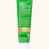 Back of the Weleda skin food in 100ml showing ingredients list and how to use