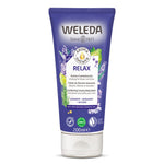 Weleda Relax Comforting Creamy Body Wash on a white background
