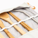 Wild & Stone Reusable Bamboo Picnic Cutlery Set