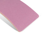 Close up of Wobbel Starter balance board with felt on a white background
