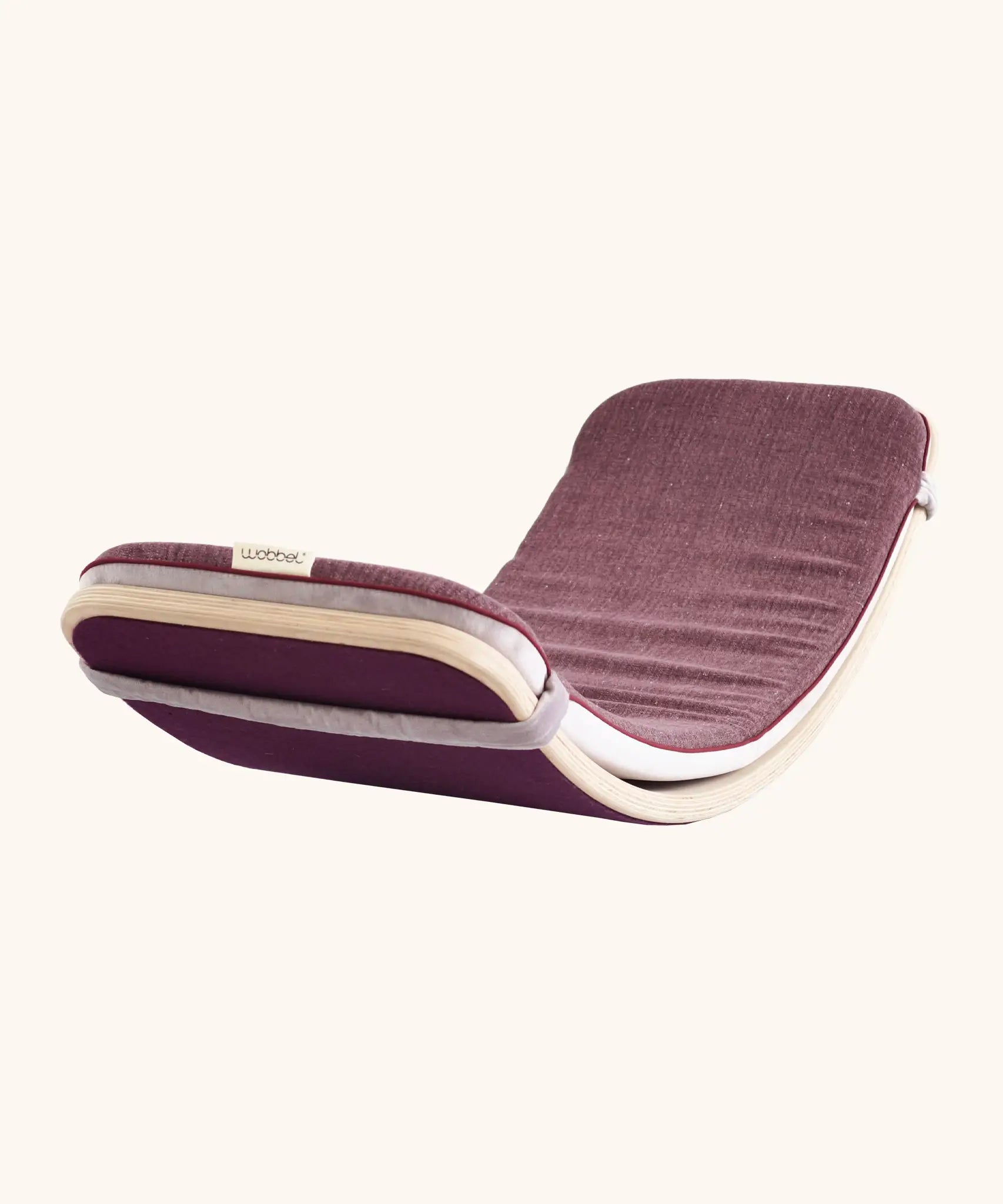 Amethyst deck suitable for the Wobbel XL wooden activity board with elasticated loops on both ends to hook over the board