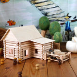 Wondercloths Halloween themed organic cotton play cloth hung up behind wooden toys