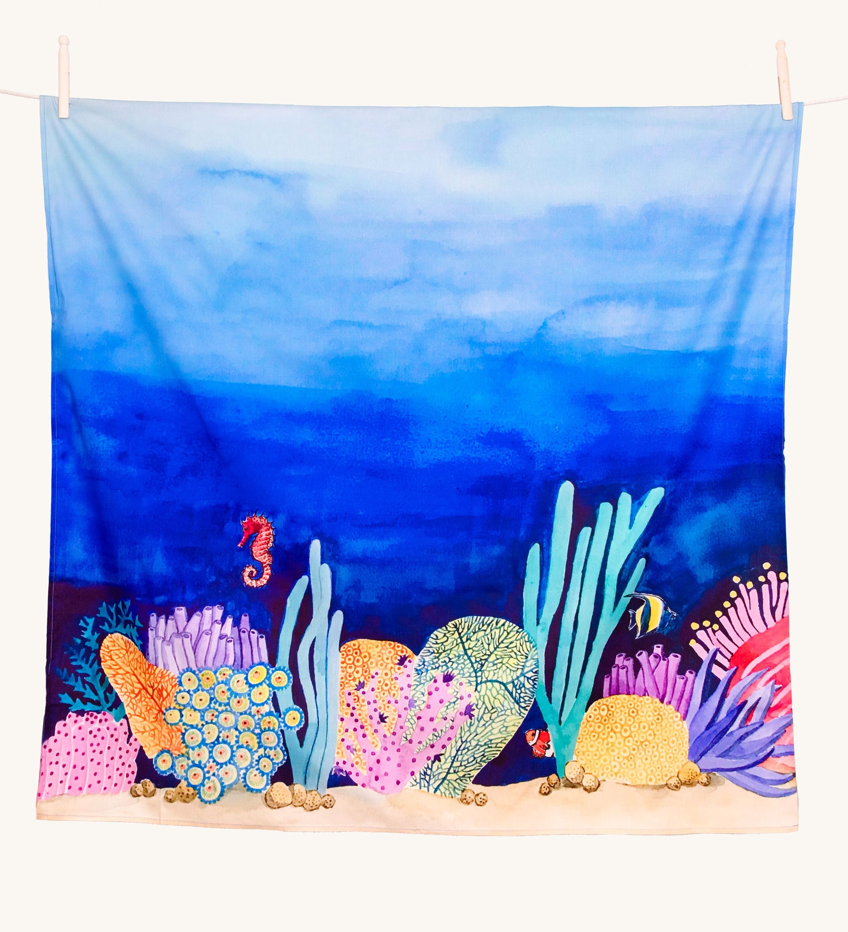 Wonderie Amongst Corals wondercloth play cloth.