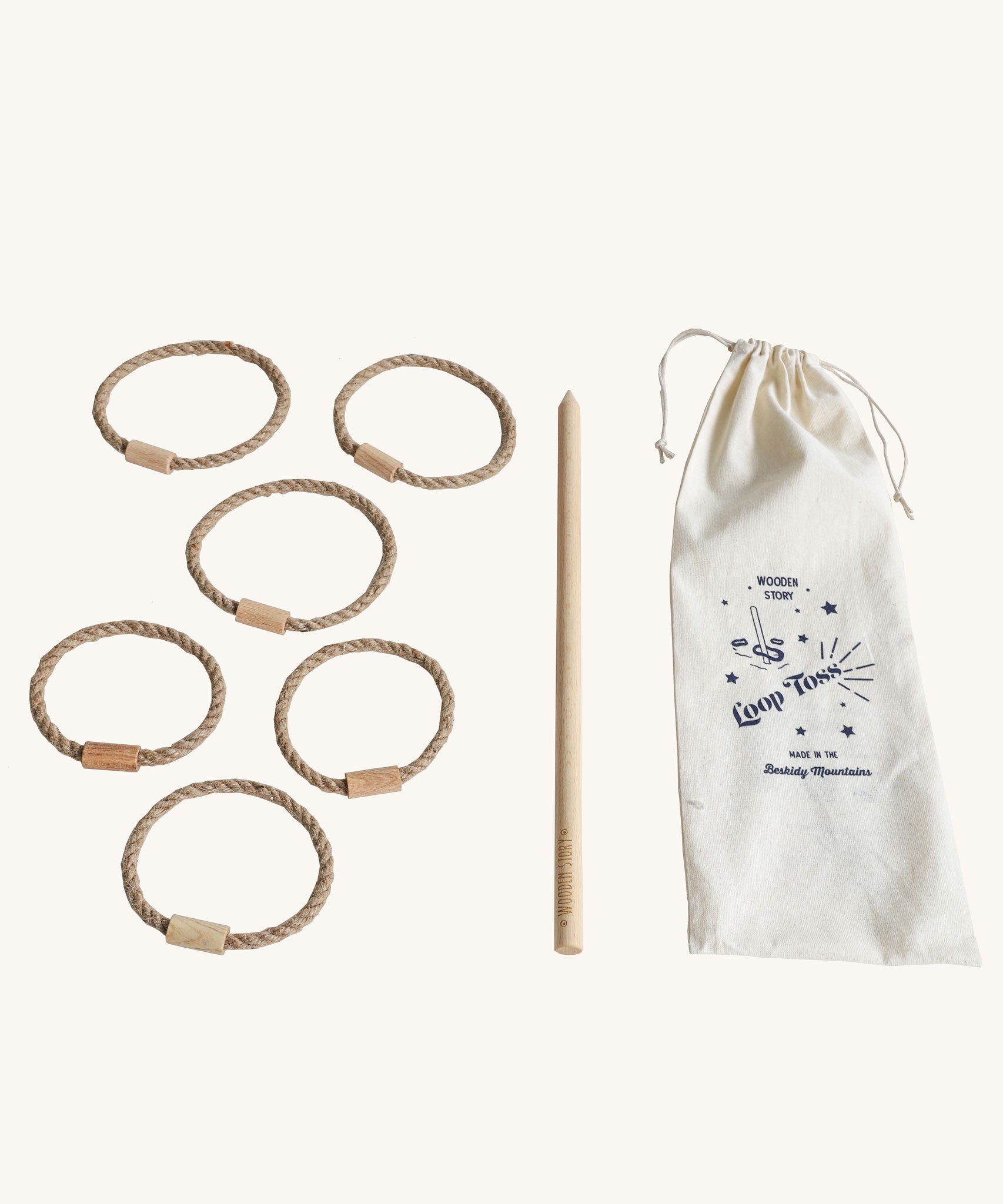 Loop Toss Game - Wooden Story – Babipur