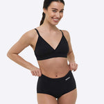  to show the stretch of the boxer shorts