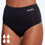 WUKA Stretch Seamless High Waist Heavy Flow Period Pants 