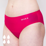 WUKA Teen Stretch Seamless Heavy Flow Period Pants - Red