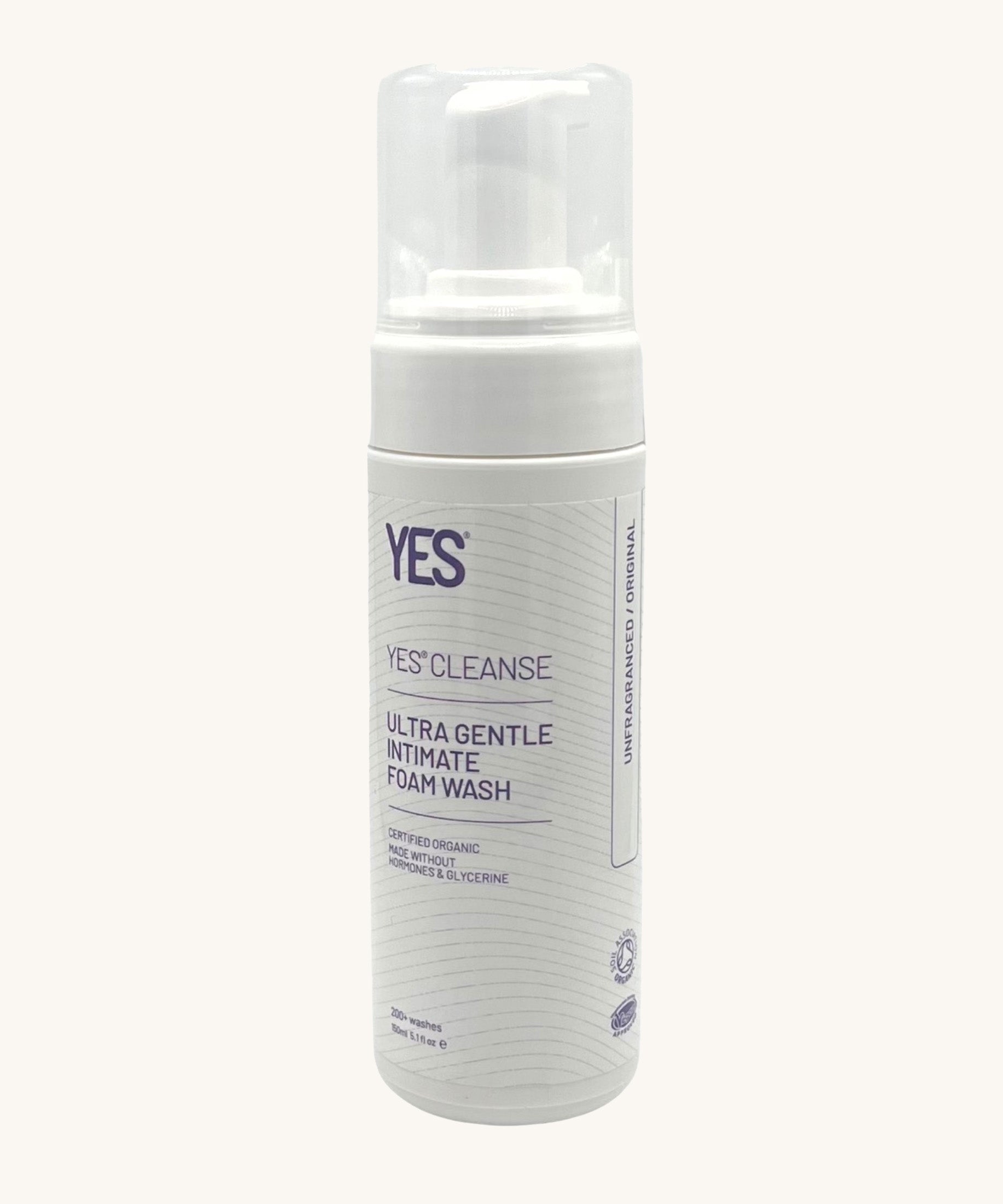 Yes Cleanse Intimate Wash Fragrance Free -150ml bottle