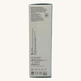 YES water-based organic personal lubricant in packaging, showing the side of the box.