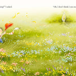 Pages of the Through the Forest childrens book by Yijing Li