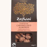 Zaytoun Fairtrade Palestinian caramelised Almonds. We are proud stockists of Zaytoun olive oil and produce here at Babipur. 