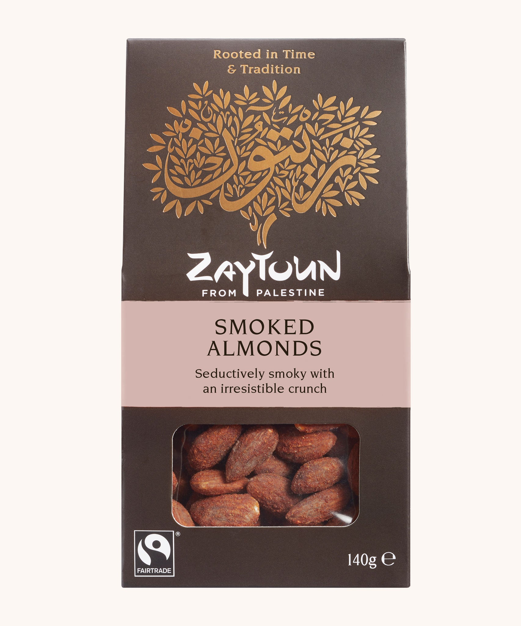 Zaytoun Fairtrade Palestinian Smoked Almonds. We are proud stockists of Zaytoun olive oil and produce here at Babipur. 