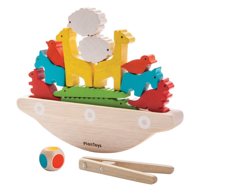 plan toys balancing boat 5136